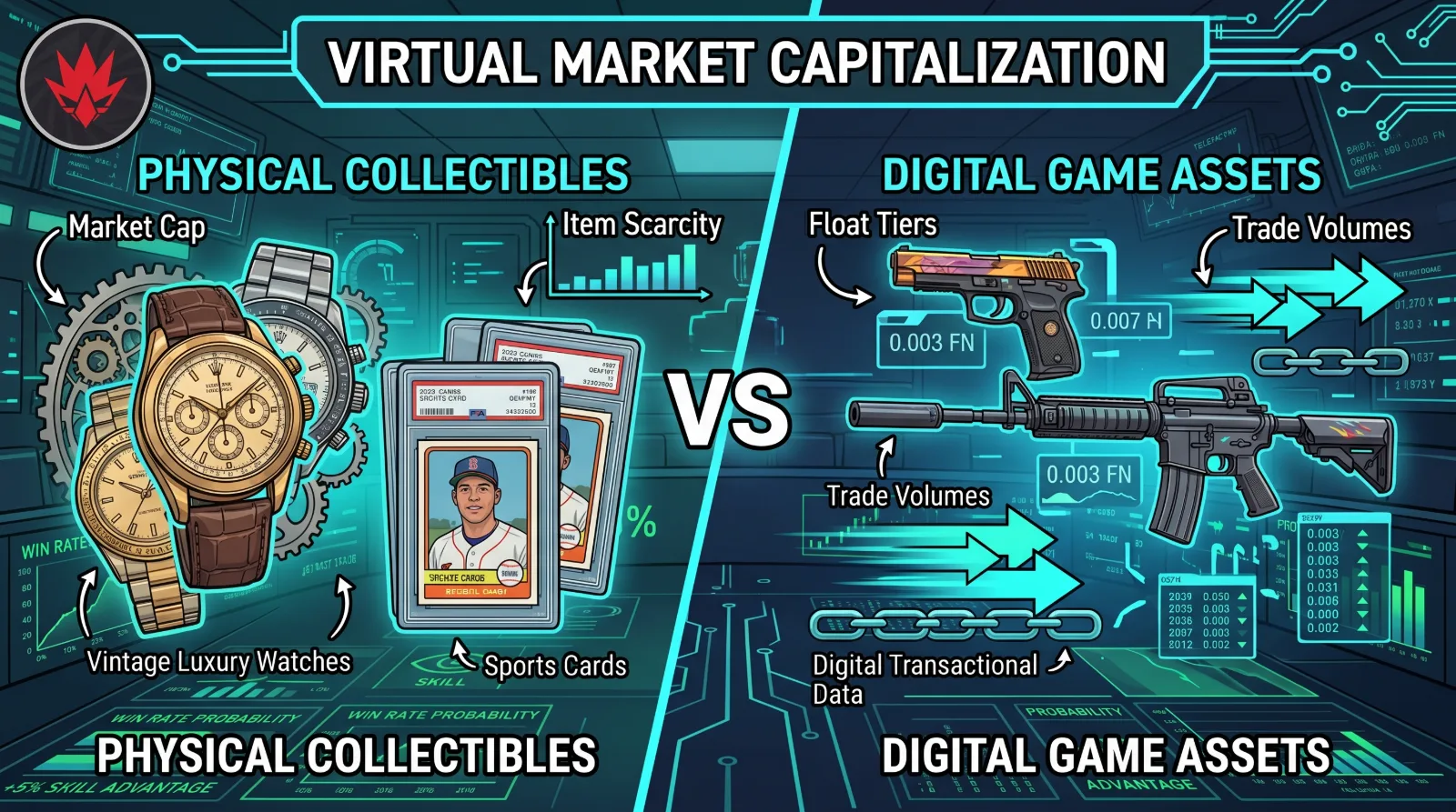 virtual cs2 skin market cap
