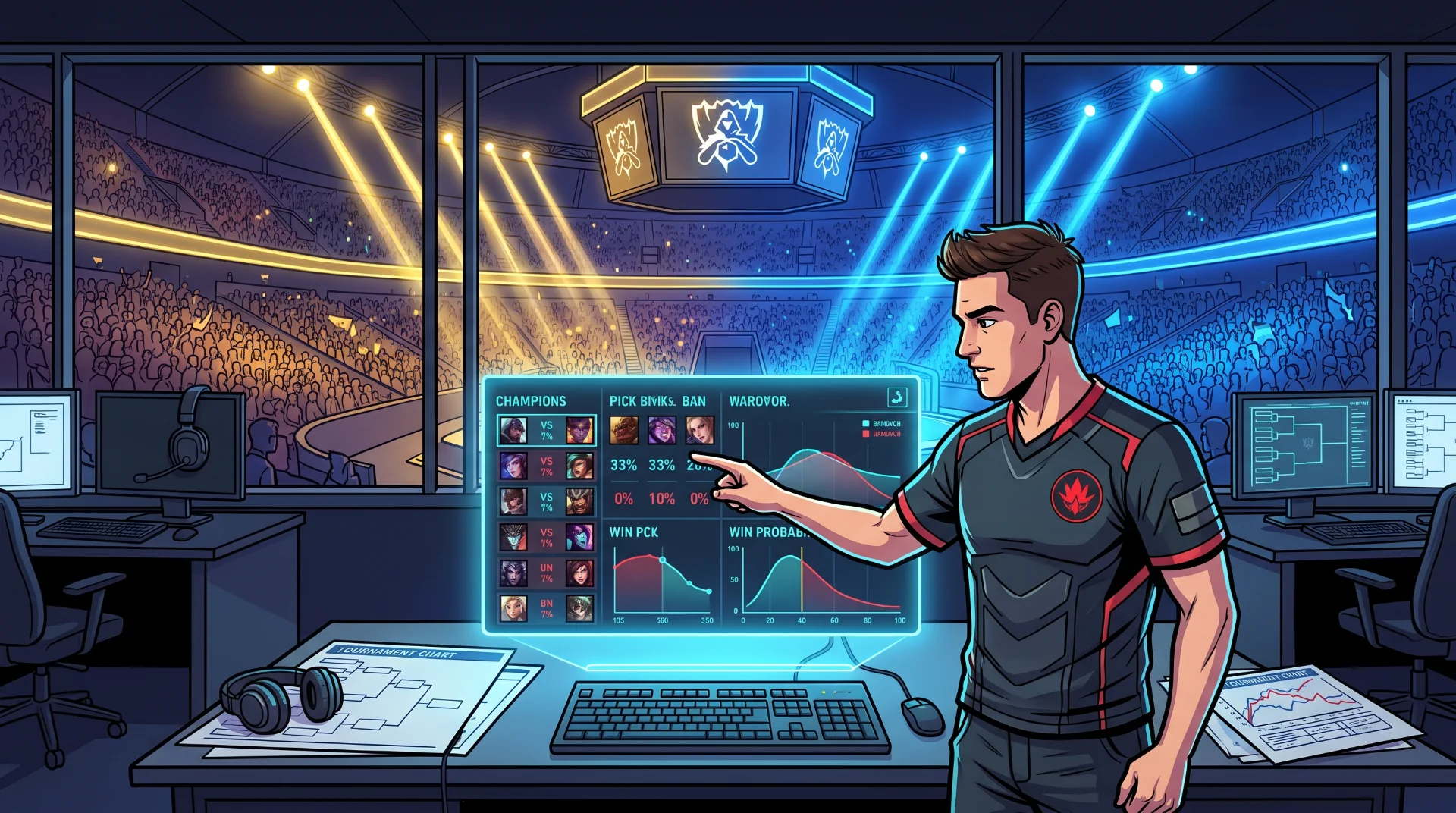 How League of Legends Draft Analytics Predict Worlds Match Outcomes