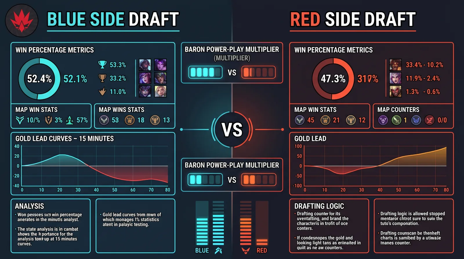 blue side vs red side blue side vs red side
