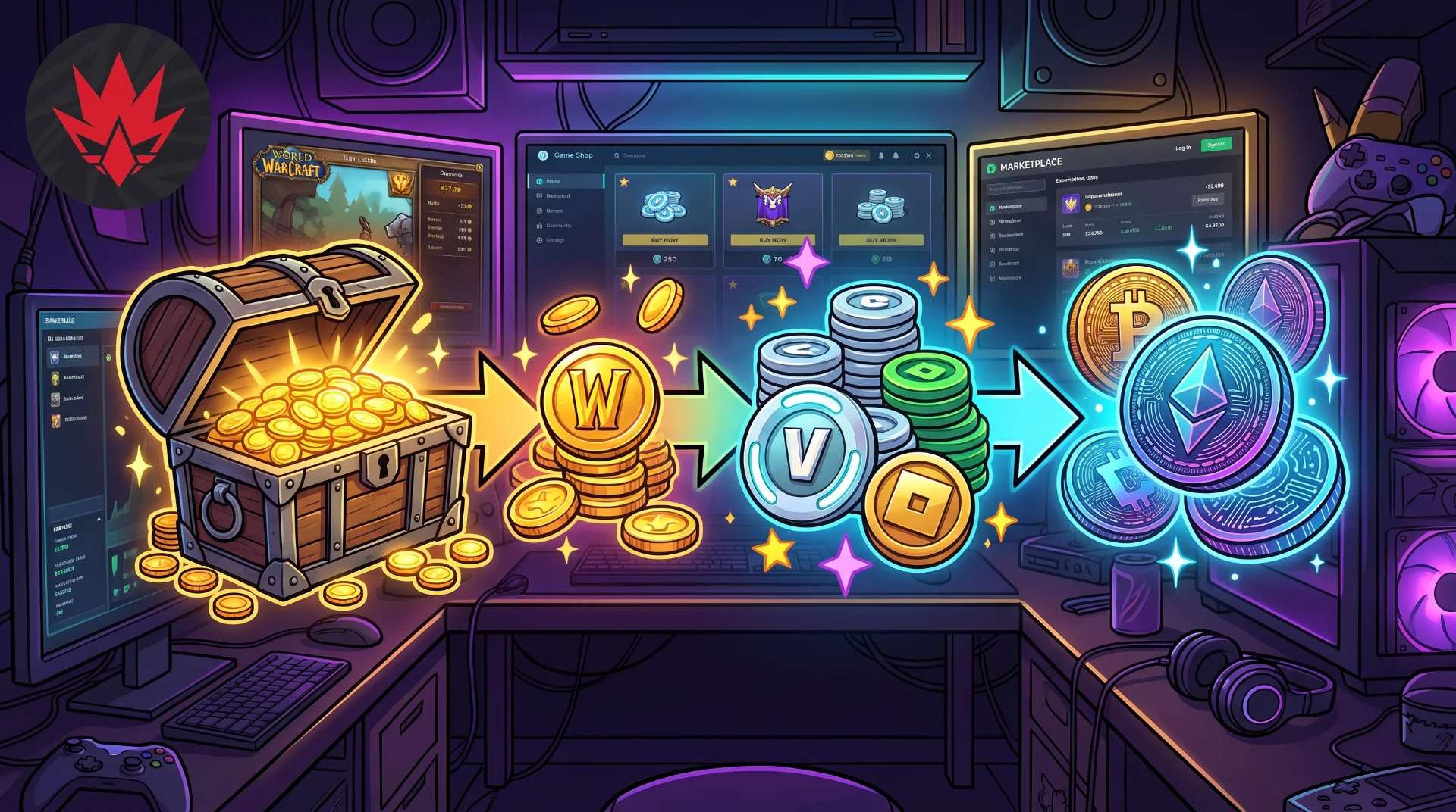 In-Game Currencies: From WoW Gold to Digital Tokens