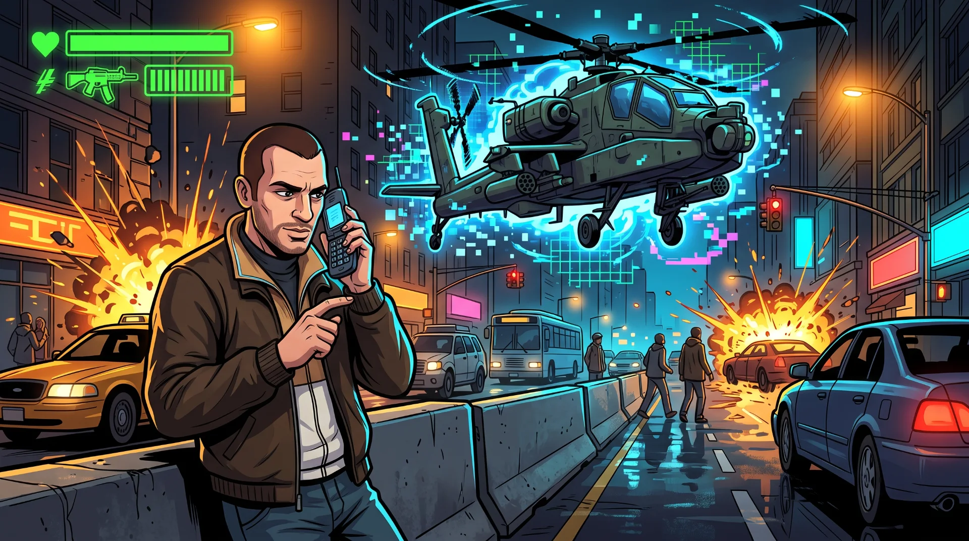 GTA 4 PC Cheat Codes: Phone Numbers, Health, Weapons & Spawning Vehicles
