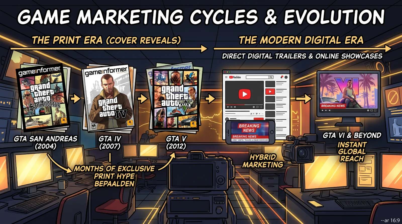 game-informer-gta-6-how-magazine-cover-stories-defined-rockstar-launches 1