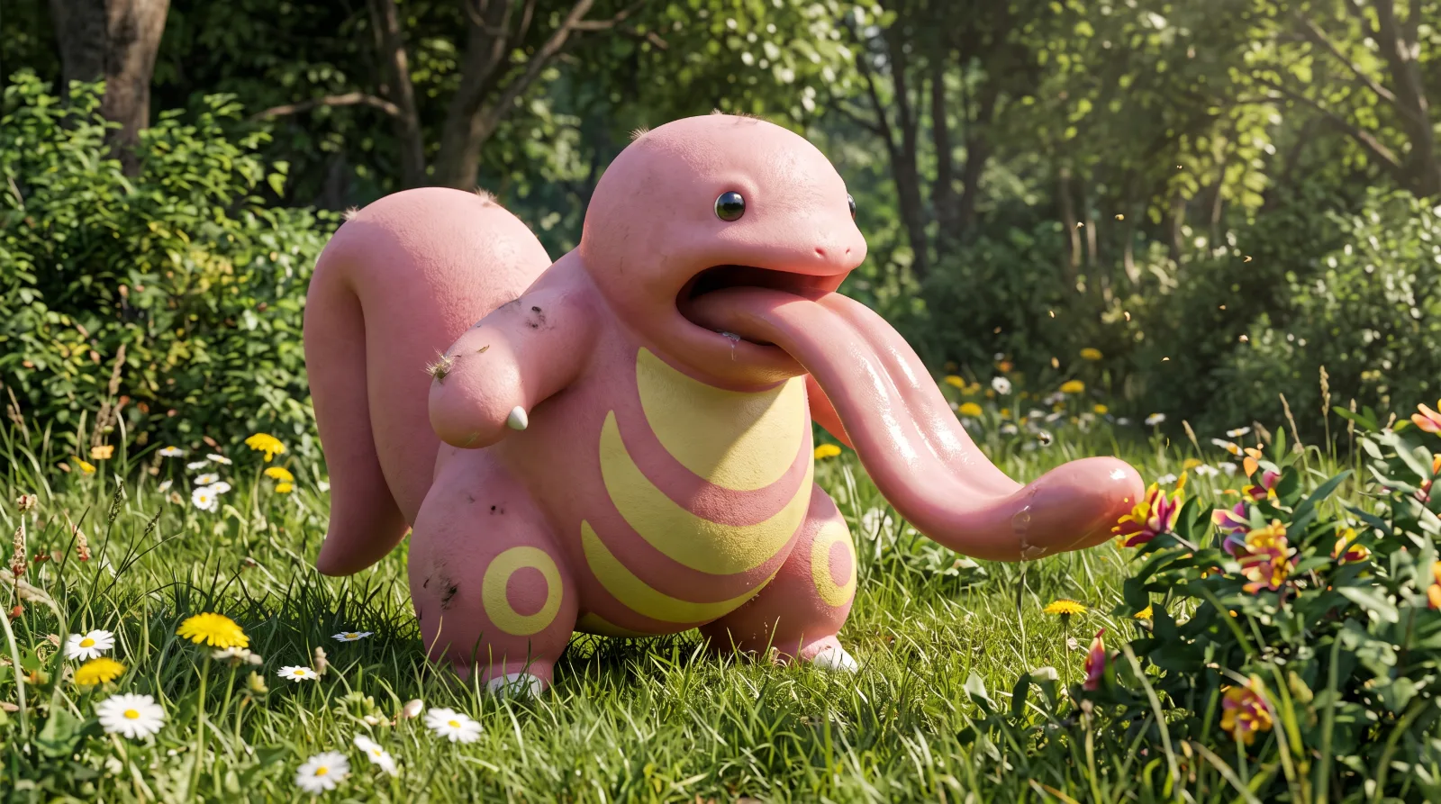 lickitung real life lickitung real life
