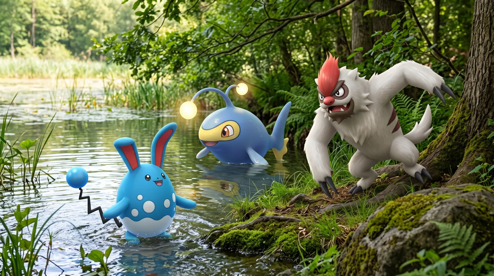 vigoroth lanturn azumarill vigoroth lanturn azumarill