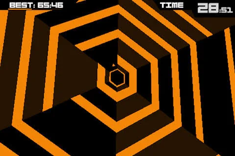 Super Hexagon Minimalist Sensory Overload