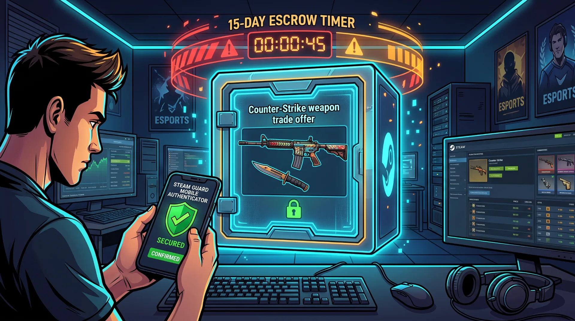 What Does Escrow Mean on Steam? Trade Holds, Account Security & Hold Fixes