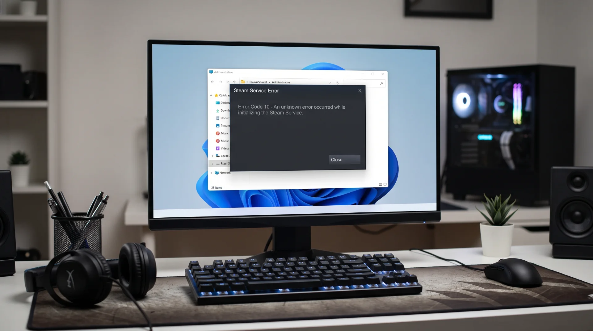 How to Fix Steam Error Code 10: Service Initialization & Permission Errors