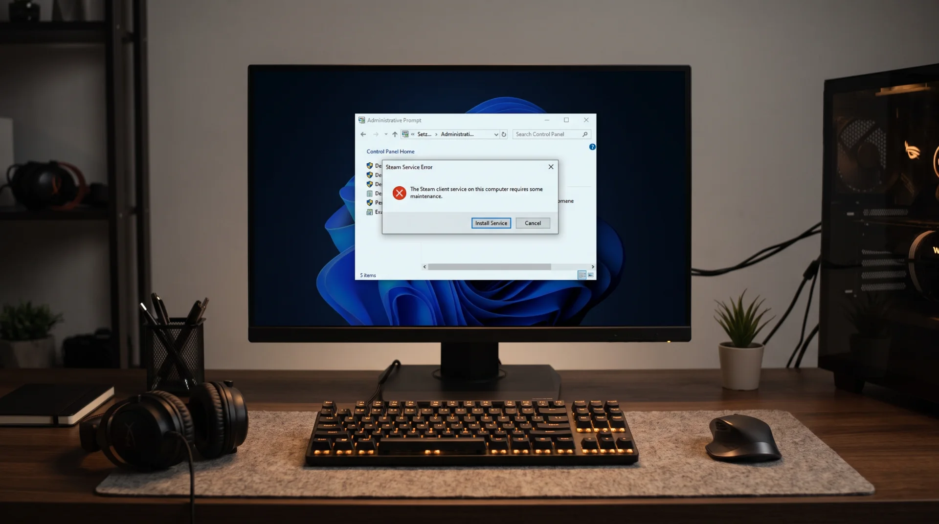 How to Fix "Steam Service Error: Requires Some Maintenance"