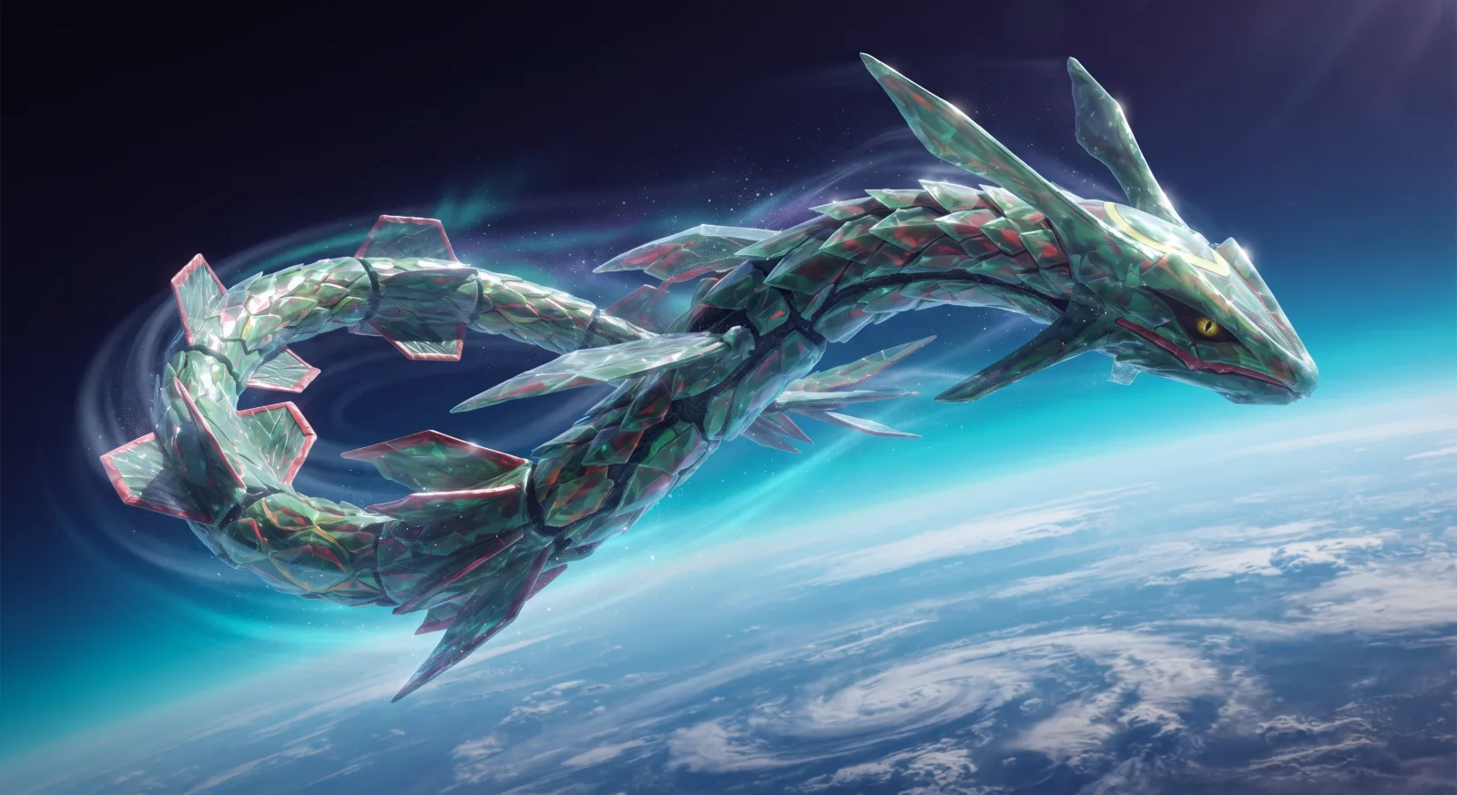 Real life rayquaza Real life rayquaza