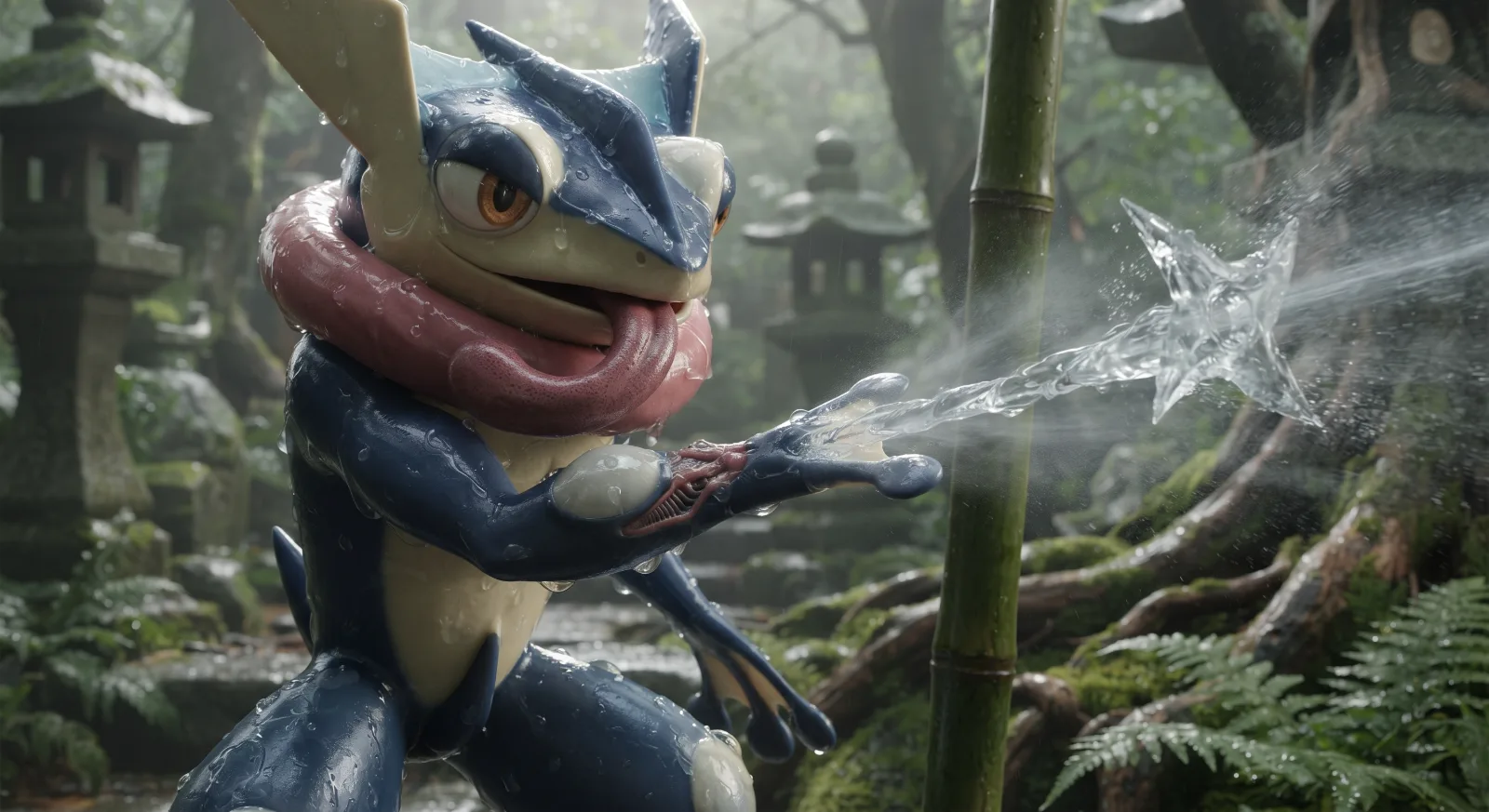 Real life Greninja Real life Greninja