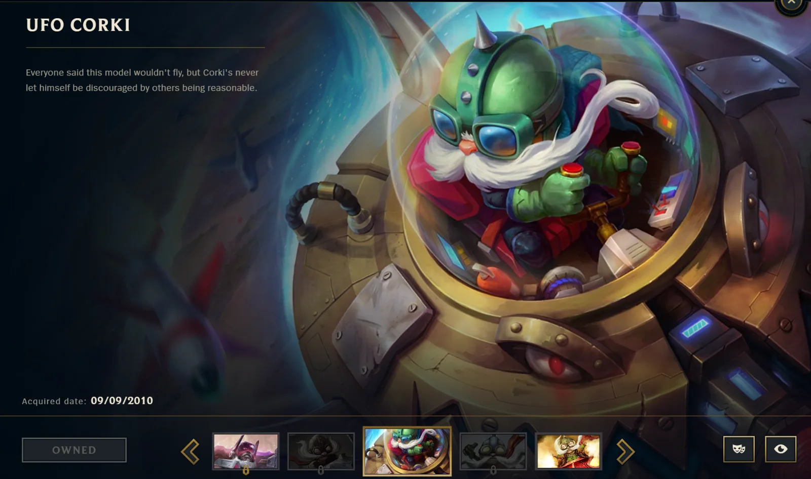 ufo corki