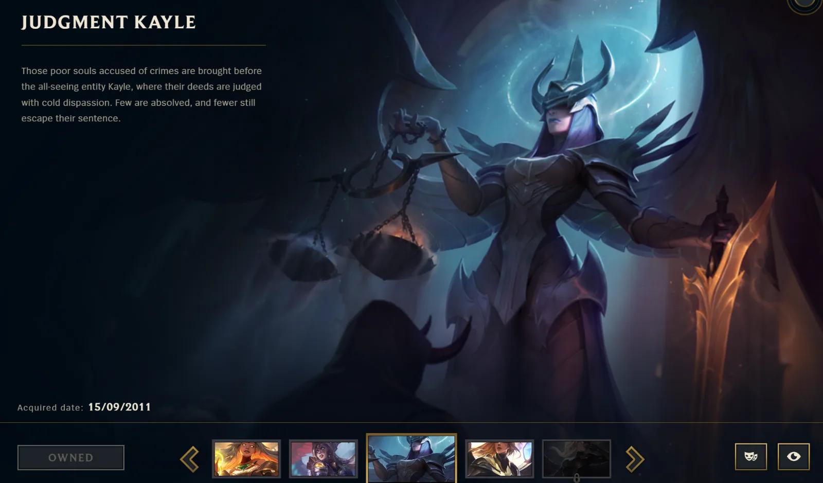 judgement kayle