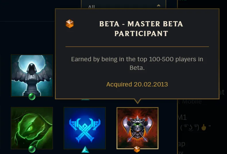 beta icon lol