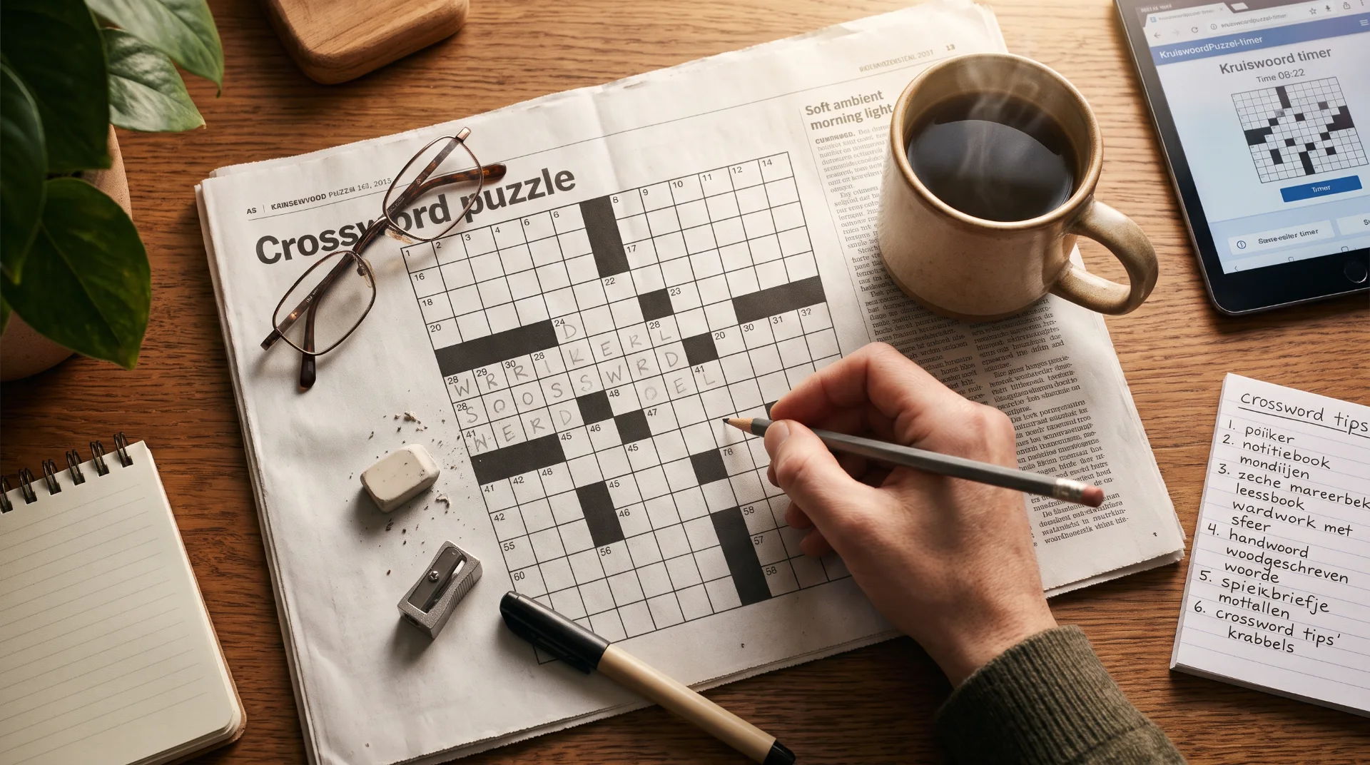How to Solve Crossword Puzzles Faster: 12 Beginner Tips