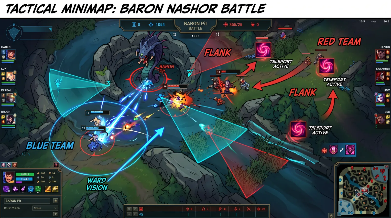 Competitive Baron Nashor Team Fight Tactical Map Overview Competitive Baron Nashor Team Fight Tactical Map Overview